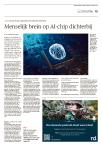 Menselijk brein op AI-chip dichterbij