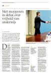 Niet mopperen in debat over vrijheid van onderwijs