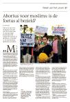 Abortus voor moslims: is de foetus al bezield?