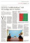 Op term ”middenkabinet” valt het nodige aan te merken