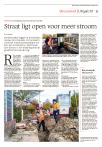 Straat ligt open voor meer stroom