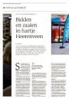 Bidden en zaaien in hartje Heerenveen