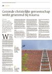 Gezonde christelijke gemeenschap werkt genezend bij trauma