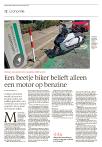 Een beetje biker belieft alleen een motor op benzine