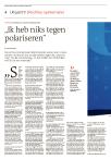 „Ik heb niks tegen polariseren”