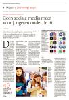 Geen sociale media meer voor jongeren onder de 16