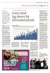 Geen land lag dwars bij klimaatafspraak