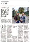 Troost uit Psalm 62 bij derde ruiming bedrijf