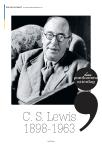 Lewis ambivalent over schepping en evolutie