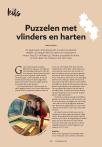 Puzzelen met vlinders en harten
