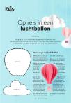 Op reis in een luchtballon