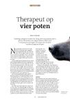 Therapeut op vier poten