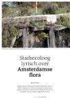 Stadsecoloog lyrisch over Amsterdamse flora