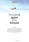 Vriendelijk appen over klimaat