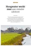 Hoogwater werkt mee aan minder uitstoot