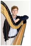 Verteller op de harp
