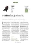 Surfen langs de rand