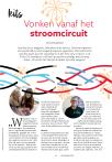 Vonken vanaf het stroomcircuit