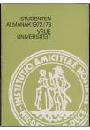Studentenalmanak 1972-1973 - pagina 1