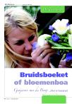 Bruidsboeket of bloemenboa