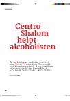 Centro Shalom helpt alcoholisten