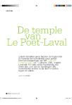 De temple van Le Poët-Laval