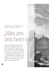 ”Alles om ons heen viel”