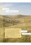 De schepping onder controle