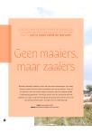 Geen maaiers, maar zaaiers