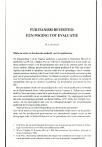 PURITANISM REVISITED: EEN POGING TOT EVALUATIE