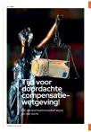 Tijd voor doordachte compensatiewetgeving!
