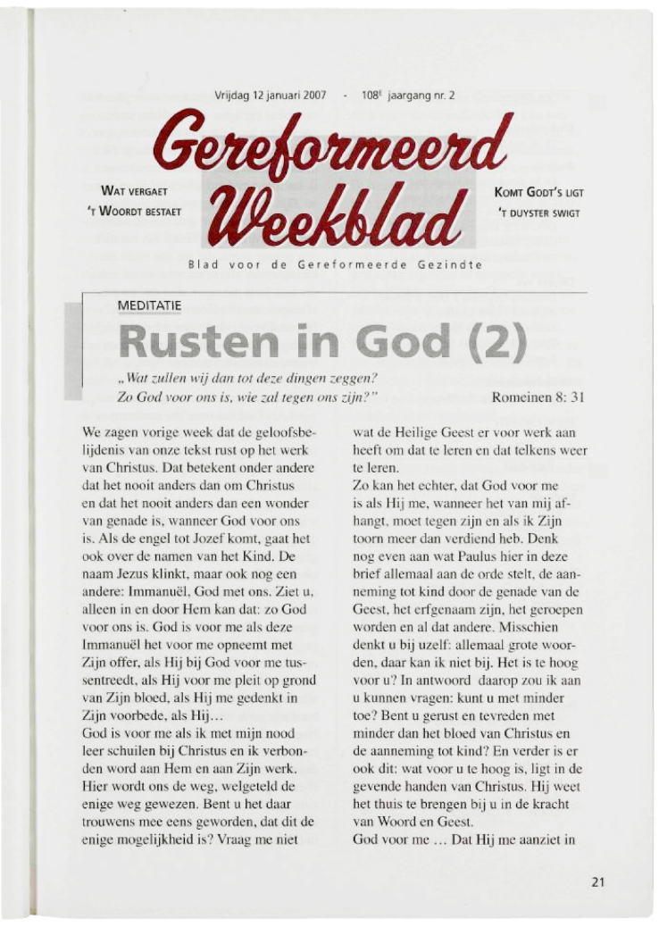 Gereformeerd Weekblad